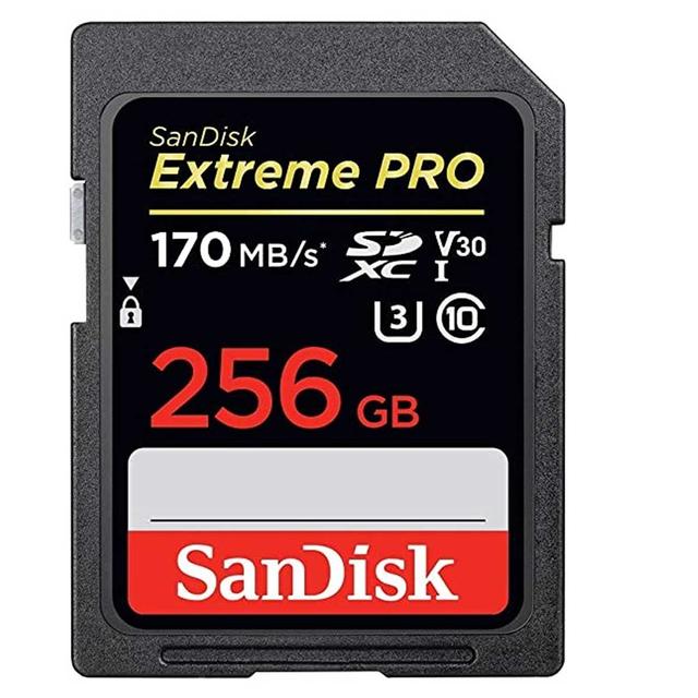 کارت حافظه SD سندیسک مدل Extreme Pro 256