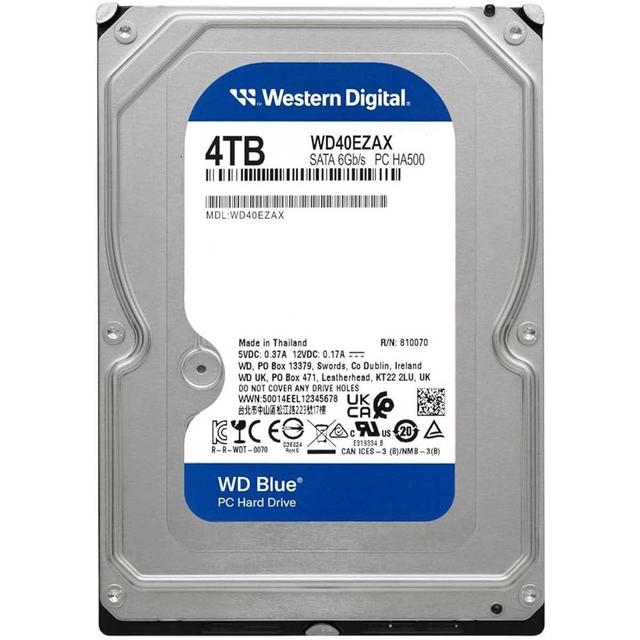 هارد وسترن دیجیتال Blue WD40EZEX- 4TB